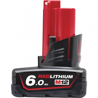 Аккумулятор Milwaukee M12 B6 (Li-Ion6Ач) 4932451395 Аккумулятор Milwaukee M12 B6 (Li-Ion6Ач) 4932451395