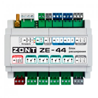 Блок расширения ZONT ZE-44 Блок расширения ZONT ZE-44