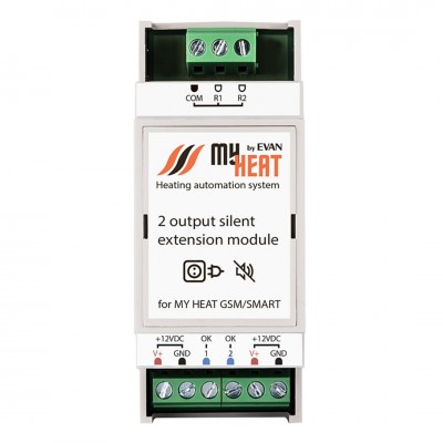 Блок симисторов на 2 выхода MyHeat RL2S Блок симисторов на 2 выхода MyHeat RL2S