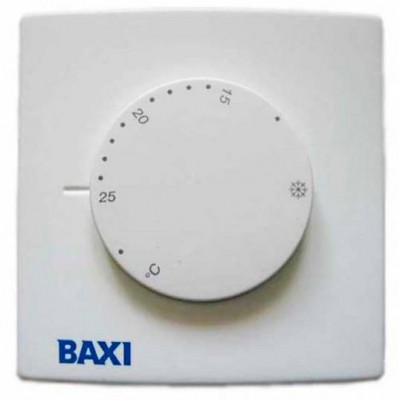 Термостат комнатный BAXI механический TAM011MI для котлов любого типа Термостат комнатный BAXI механический TAM011MI для котлов любого типа