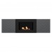 Тумба с биокамином Firelight BFP/P-1400V графит