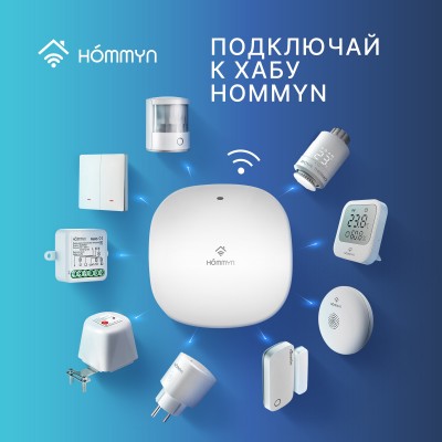 Блок управления (шлюз) HOMMYN Hub HH-01 Блок управления (шлюз) HOMMYN Hub HH-01