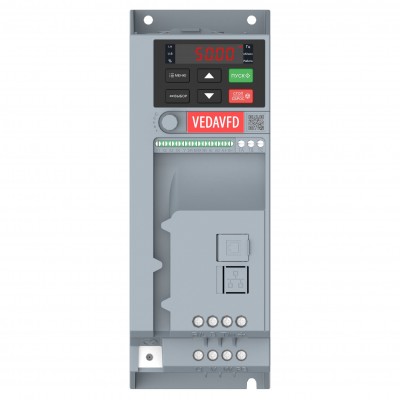 Преобразователь частотный VEDA Drive VF-51 4 кВт (380В,3 фазы) ABA00008 Преобразователь частотный VEDA Drive VF-51 4 кВт (380В,3 фазы) ABA00008