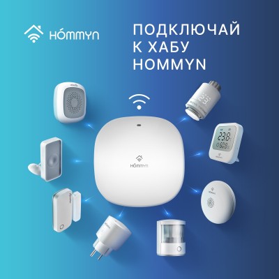 Датчик температуры и влажности HOMMYN HTSZ-01 Датчик температуры и влажности HOMMYN HTSZ-01
