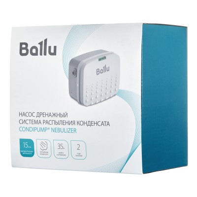Насос дренажный Ballu CondiPump Nebulizer (система распыления конденсата, 15 л/ч) Насос дренажный Ballu CondiPump Nebulizer (система распыления конденсата, 15 л/ч)