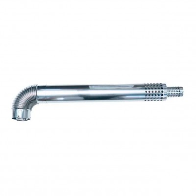 Дымоход стальной HUBERT 80/120 L-800mm для котлов 50DC Дымоход стальной HUBERT 80/120 L-800mm для котлов 50DC