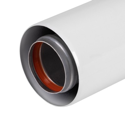 Элемент удлинительный коаксиальный Royal Thermo диам. 60/100L, 500 мм Элемент удлинительный коаксиальный Royal Thermo диам. 60/100L, 500 мм