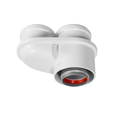 Адаптер Royal Thermo разделительный моноблочный универсальный диам. 80 Адаптер Royal Thermo разделительный моноблочный универсальный диам. 80