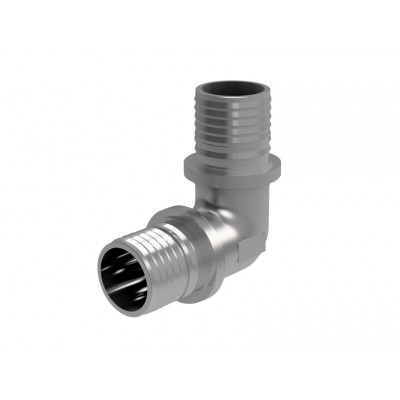 Уголок соединительный 90° 16×16