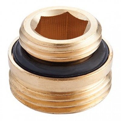 Переходник с герметичной прокладкой MVI для узлов вентильного типа 1/2 х 3/4 (под конус)