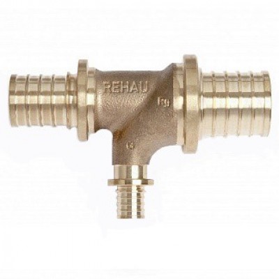 Тройник REHAU с повышенным сопротивлением на проходе 40-20-32 RX+, бронза