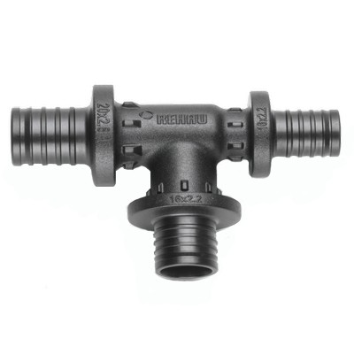 Тройник REHAU с уменьшенным боковым проходом 40-32-40 PX, PPSU
