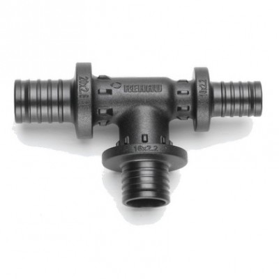 Тройник REHAU с уменьшенным боковым проходом 40-25-40 PX , PPSU