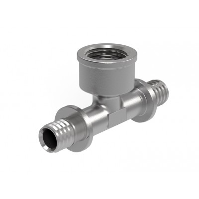 Тройник с внутренней резьбой 20×1/2quot;×20