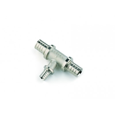 Тройник REHAU RAUTHERM S с уменьшенным боковым проходом 17-10-17, латунь