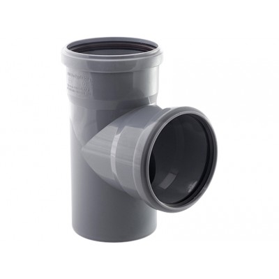 Тройник сер 110/110х87 ВК, РТП (32)