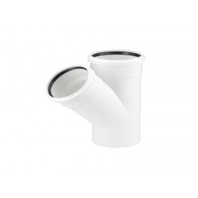 Тройник REHAU 110/50/87гр RAUPIANO PLUS