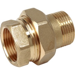 Фитинг прямой Giacomini с отводом, ВР 3/8quot;, R18Y002