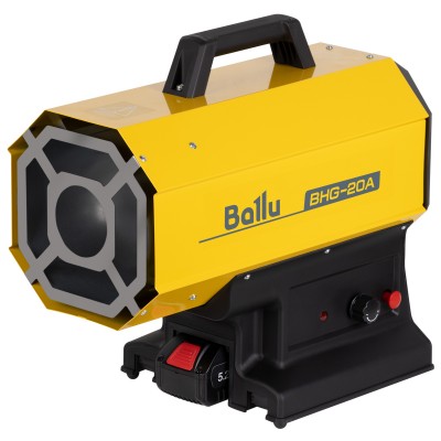 Пушка тепловая газовая с аккумулятором Ballu BHG-20A Пушка тепловая газовая с аккумулятором Ballu BHG-20A