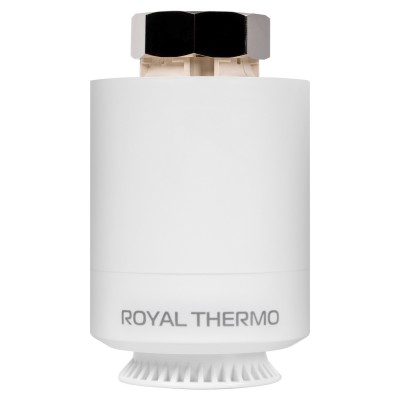 Термостат радиаторный электронный Royal Thermo Smart Heat, белый Термостат радиаторный электронный Royal Thermo Smart Heat, белый