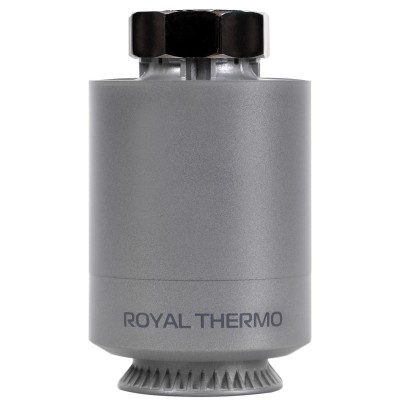Термостат радиаторный электронный Royal Thermo Smart Heat, серебристый Термостат радиаторный электронный Royal Thermo Smart Heat, серебристый
