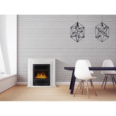 Каминокомплект:Очаг Electrolux EFP/P-1020LS,портал Simple Classic белый Каминокомплект:Очаг Electrolux EFP/P-1020LS,портал Simple Classic белый