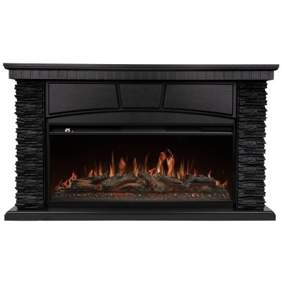 Каминокомплект: Очаг Royal Thermo Aurora RTFP/P-AR40LS, портал Porto 42/40/36 камень чер. шп. венге Каминокомплект: Очаг Royal Thermo Aurora RTFP/P-AR40LS, портал Porto 42/40/36 камень чер. шп. венге