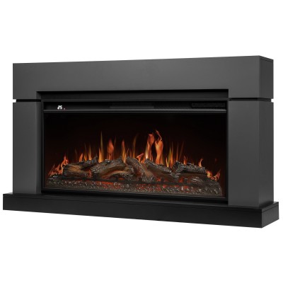 Каминокомплект: Очаг Royal Thermo Aurora RTFP/P-AR40LS, портал Lindos 42/40/36, графит Каминокомплект: Очаг Royal Thermo Aurora RTFP/P-AR40LS, портал Lindos 42/40/36, графит