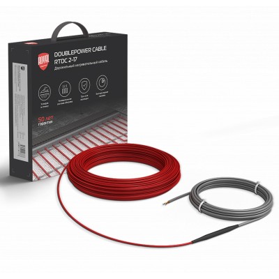 Кабель нагревательный Royal Thermo RTDC 2-17-2500 с терморегулятором RTO-16 Кабель нагревательный Royal Thermo RTDC 2-17-2500 с терморегулятором RTO-16