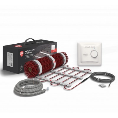 Комплект теплого пола Royal Thermo EasyFix Mat RTEM 2-180-1,5 с терморегулятором Basic Комплект теплого пола Royal Thermo EasyFix Mat RTEM 2-180-1,5 с терморегулятором Basic