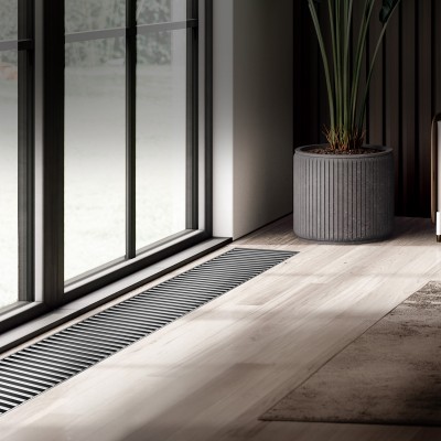 Конвектор внутрипольный Royal Thermo ATRIUM TURBO-190/400/2800-DG-U-NA Конвектор внутрипольный Royal Thermo ATRIUM TURBO-190/400/2800-DG-U-NA
