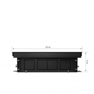 Конвектор внутрипольный Royal Thermo ATRIUM-75/250/3000-DG-U-BL Конвектор внутрипольный Royal Thermo ATRIUM-75/250/3000-DG-U-BL