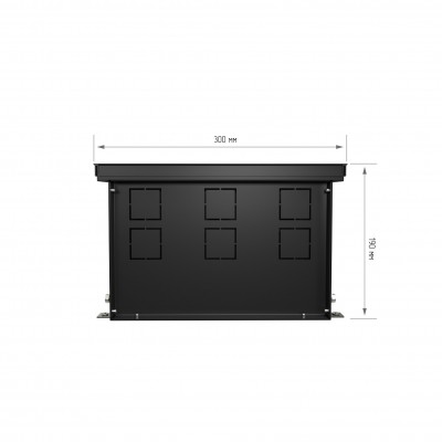 Конвектор внутрипольный Royal Thermo ATRIUM-190/300/2500-DG-U-NA