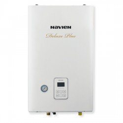 Котел газовый Navien Deluxe Plus -13k настенный, 2 конт., закр. кам. сгор., коаксиальный