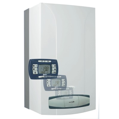 Котел газовый BAXI LUNA3 COMFORT 240 i настенный, 2 конт., откр. кам. сгор., с выносной п/у Котел газовый BAXI LUNA3 COMFORT 240 i настенный, 2 конт., откр. кам. сгор., с выносной п/у