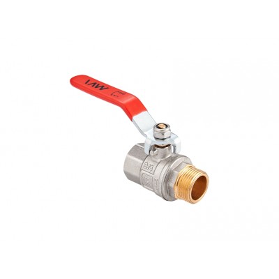 Кран шаровой латунный Ду 25 PN40 вн-нр, рычаг