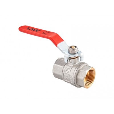 Кран шаровой латунный Ду 50 PN40 вн-вн, рычаг