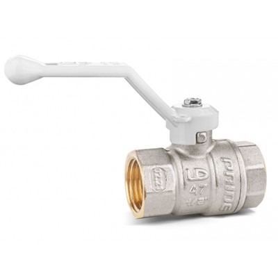 Кран шаровой латунный LD Pride 47.15.B-B.Р (White) Ду 15 Ру 40 вн-вн, (рычаг)