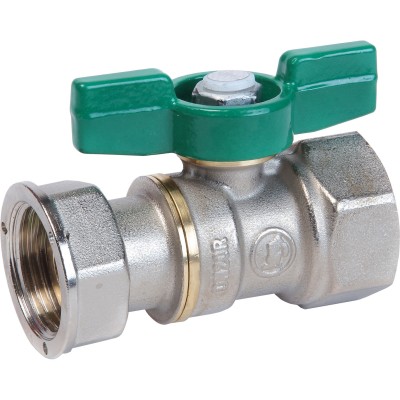 Кран шаровой Giacomini для счетчиков 3/4quot;F x 1quot; гайка, R251WX075