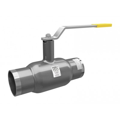 Кран шаровой стальной приварной LD Ду65 Ру25 неполнопроходной