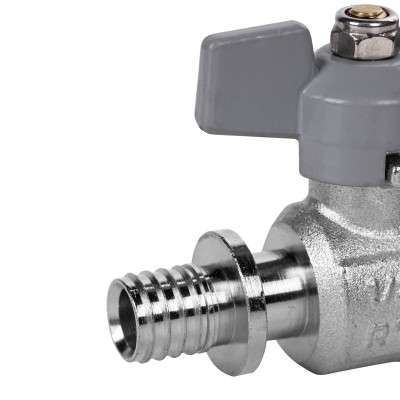 Кран шаровый с аксиальным соединением НГ 16×1/2quot;