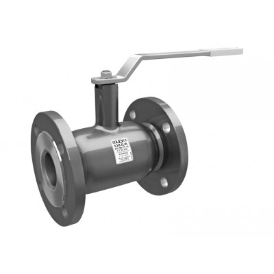 Кран шаровой стальной фланцевый LD Ду150/125 Ру16 неполнопроходной