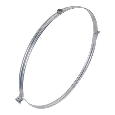 Хомут для воздуховода SHUFT без резинового профиля 400 мм (гайка)