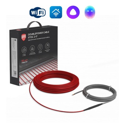 Кабель нагревательный Royal Thermo Doublepower Cable RTDC 2-17-800 (комплект) Кабель нагревательный Royal Thermo Doublepower Cable RTDC 2-17-800 (комплект)