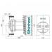 Насос циркуляционный Shinhoo MEGA+ 25-12