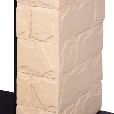 Портал Forte 25S камень бежевый, шпон Темный дуб