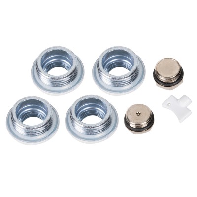 Комплект монтажный Royal Thermo 1”х 1/2quot; белый Комплект монтажный Royal Thermo 1”х 1/2quot; белый