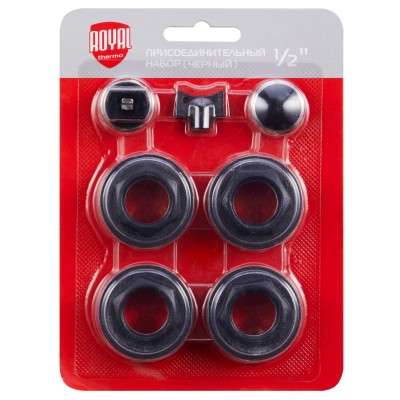 Набор присоединительный Royal Thermo 1/2'' black Набор присоединительный Royal Thermo 1/2'' black