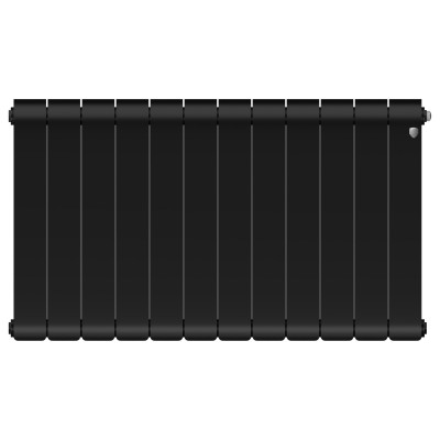 Радиатор биметаллический Royal Thermo Infinity 500 Noir Sable - 12 секц.