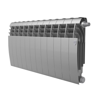 Радиатор Royal Thermo BiLiner 350 /Silver Satin VR - 12 секц.